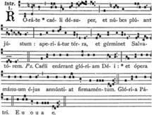 Rorate caeli desuper Rorate caeli desuper